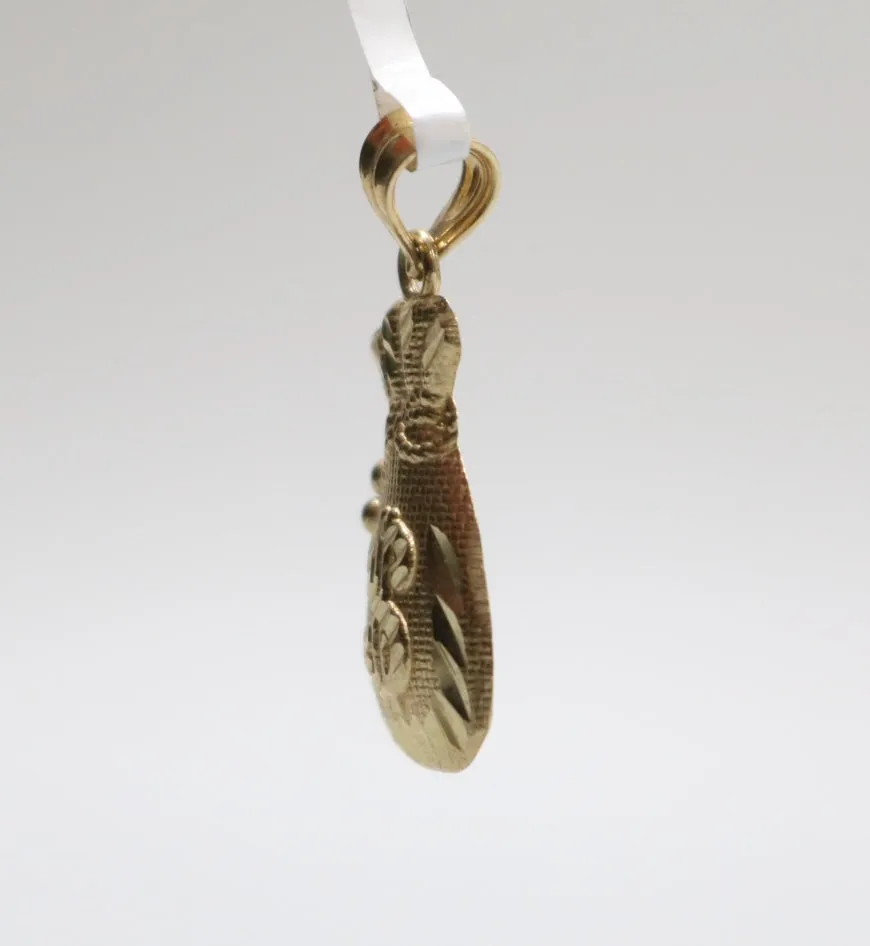 10K Yellow Gold Money Bag Charm (1.5 Grams)