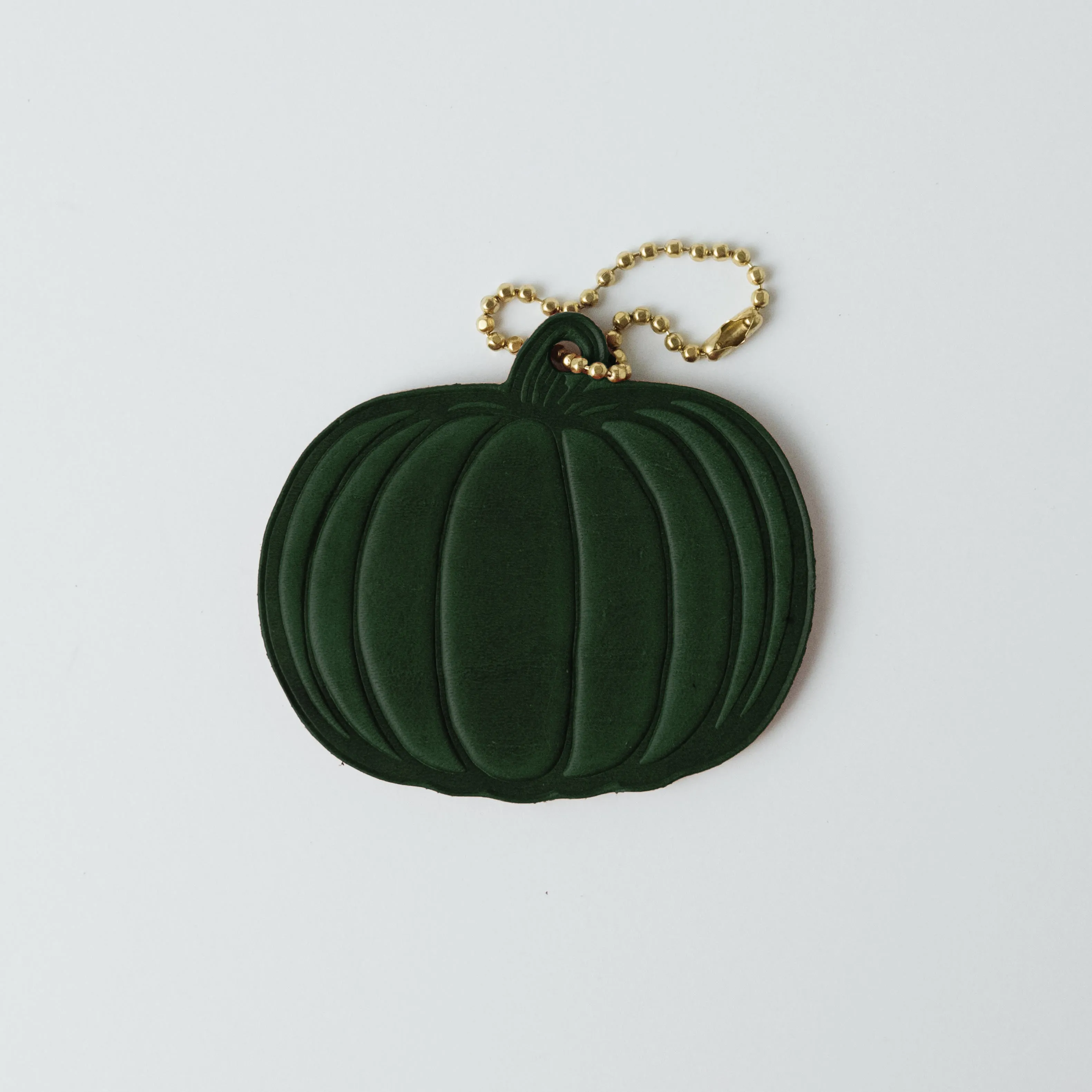 2-Ply Horween Pumpkin Tag