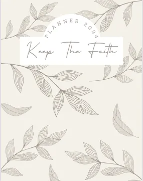 2024 Keep the Faith Planner