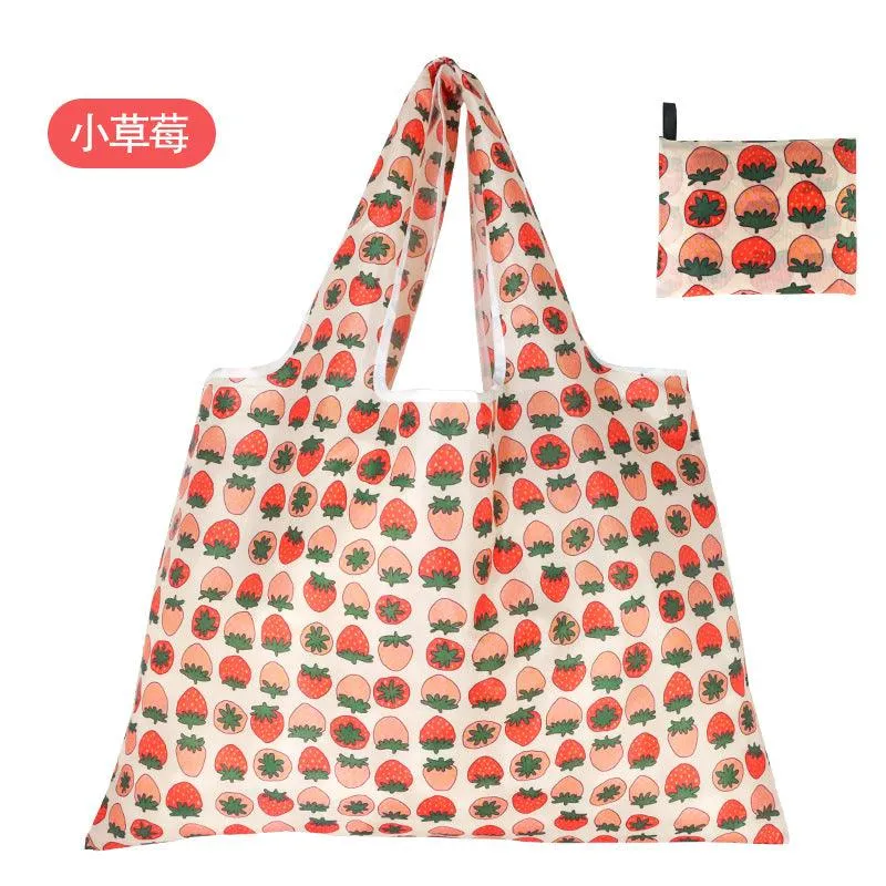 210D Oxford cloth shape folding shopping bag environmental protection storage bag LI-010003