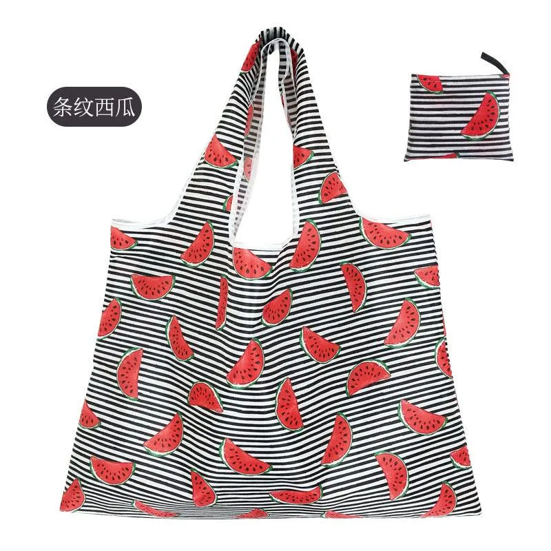 210D Oxford cloth shape folding shopping bag environmental protection storage bag LI-010003