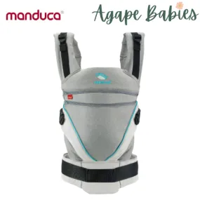 [3 Years Local Warranty] Manduca XT Organic Cotton Baby & Toddler Carrier - Grey Ocean