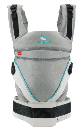 [3 Years Local Warranty] Manduca XT Organic Cotton Baby & Toddler Carrier - Grey Ocean