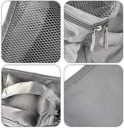 6PCS Packing Cubes for Travel Luggage Organiser Bag-Grey