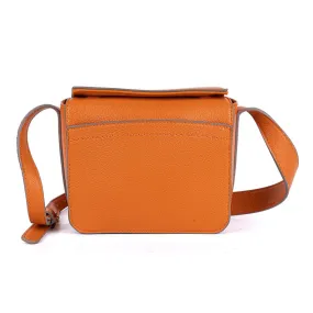 A New Day Pebble Crossbody Bags Leather Orange Colour For Women