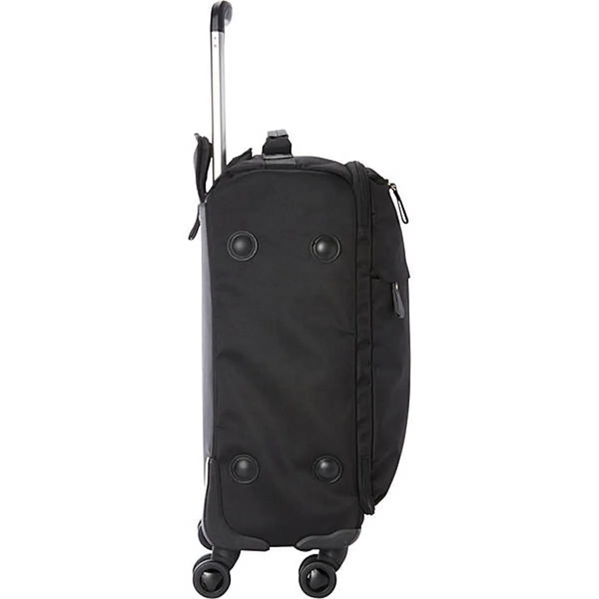 A. Saks 22” Lightweight Spinner Carry- On Dual spinner wheels