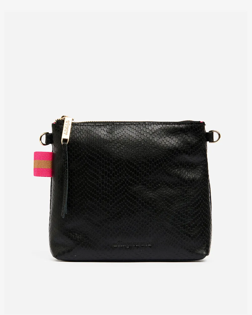 Alexis Crossbody - Black Snake