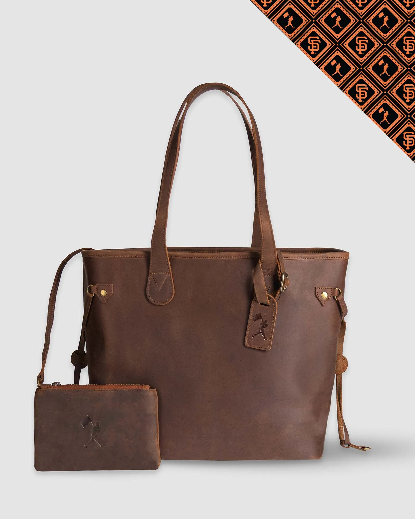 Alison Tote Bag and Clutch Bag - San Francisco Giants