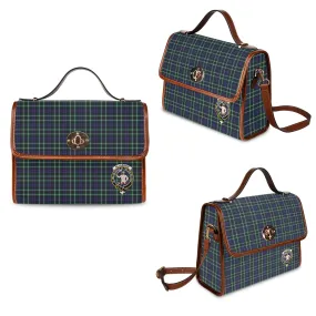 Allardice Tartan Waterproof Canvas Bag with Family Crest