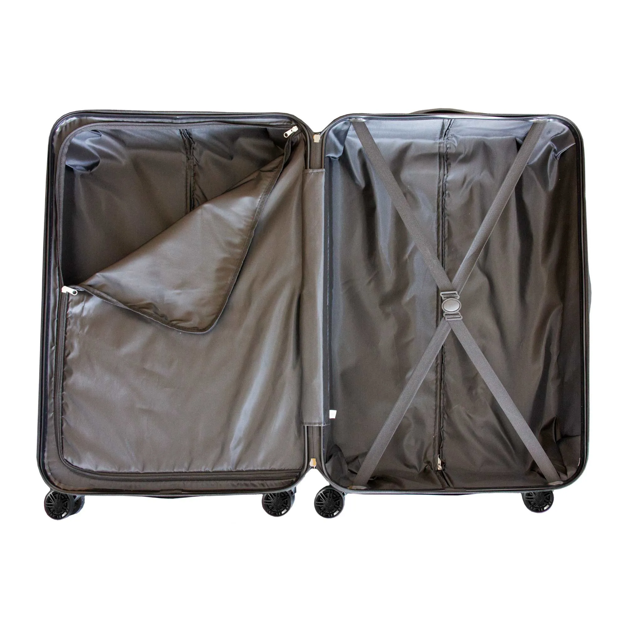 Alto Global ABS Suitcase - Black