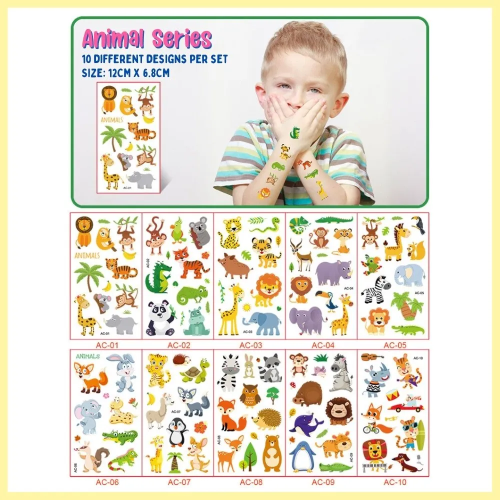 Animal Theme Magic Water Colouring Book Goodie Bag