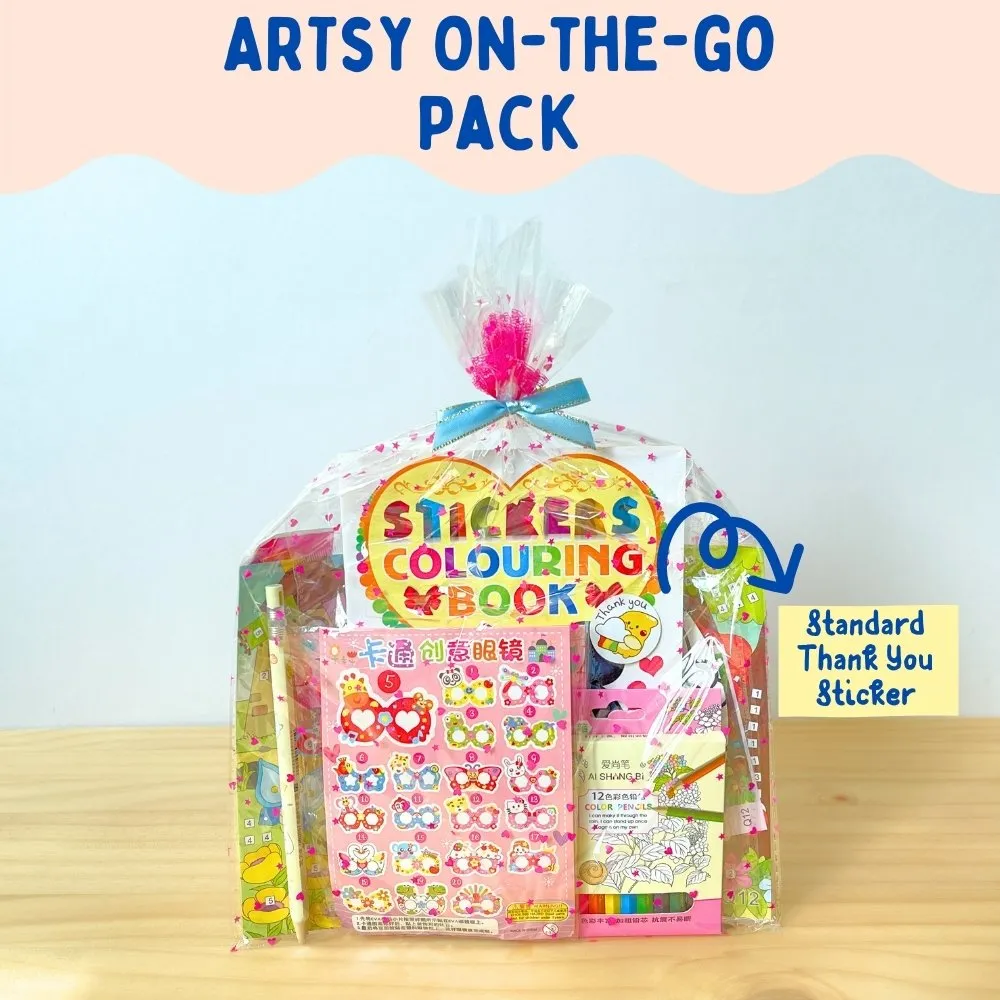 Artsy On-The-Go Kids Goodie Bag