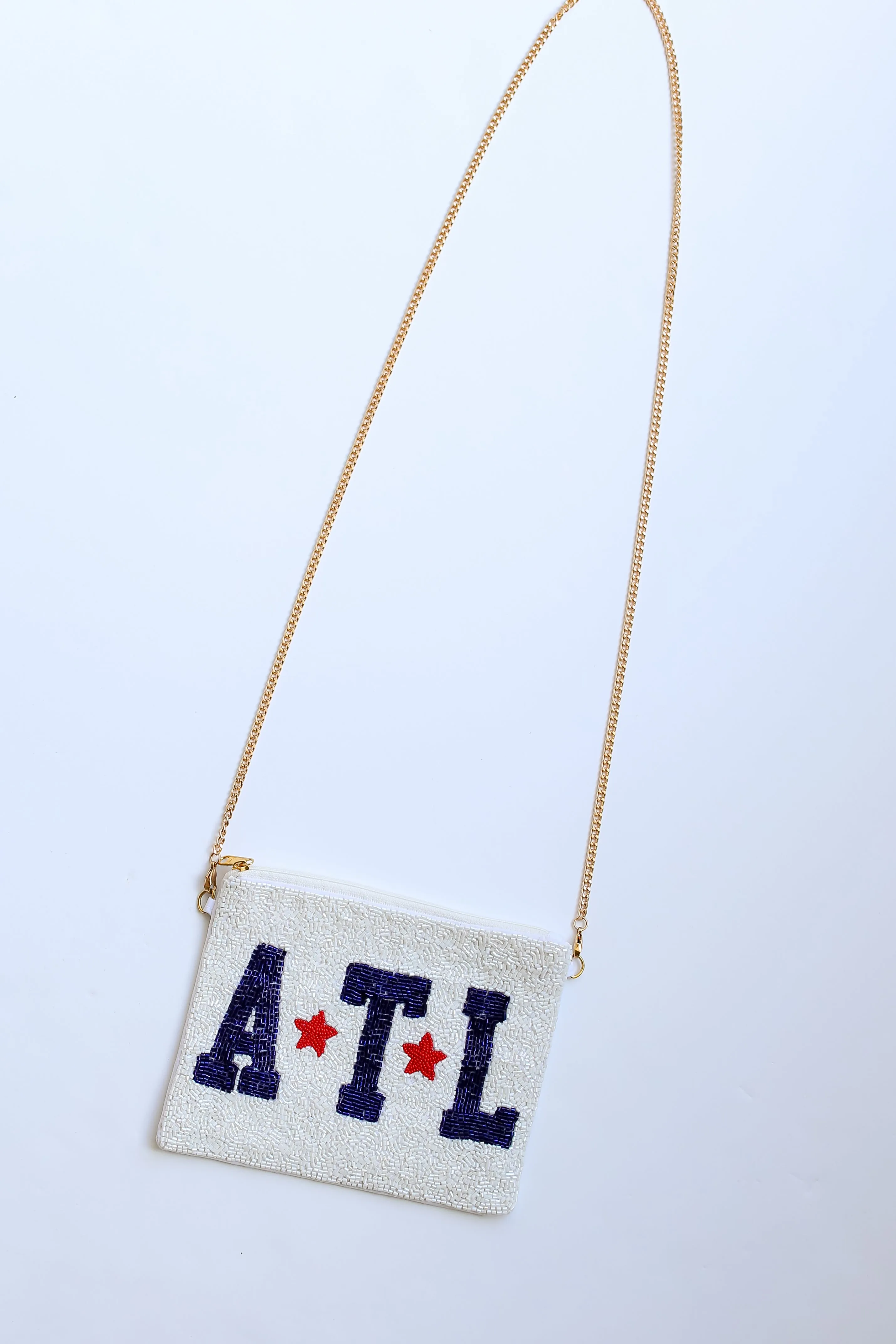 ATL Star Beaded Crossbody Bag