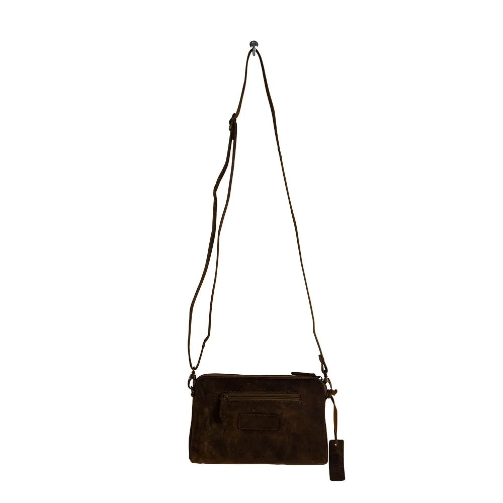 Auburn Montana Leather & Hairon Bag