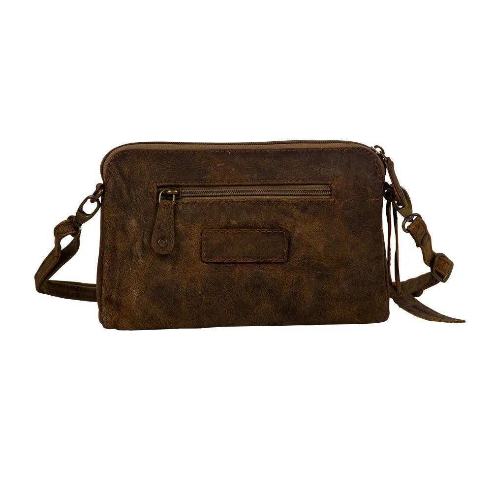 Auburn Montana Leather & Hairon Bag