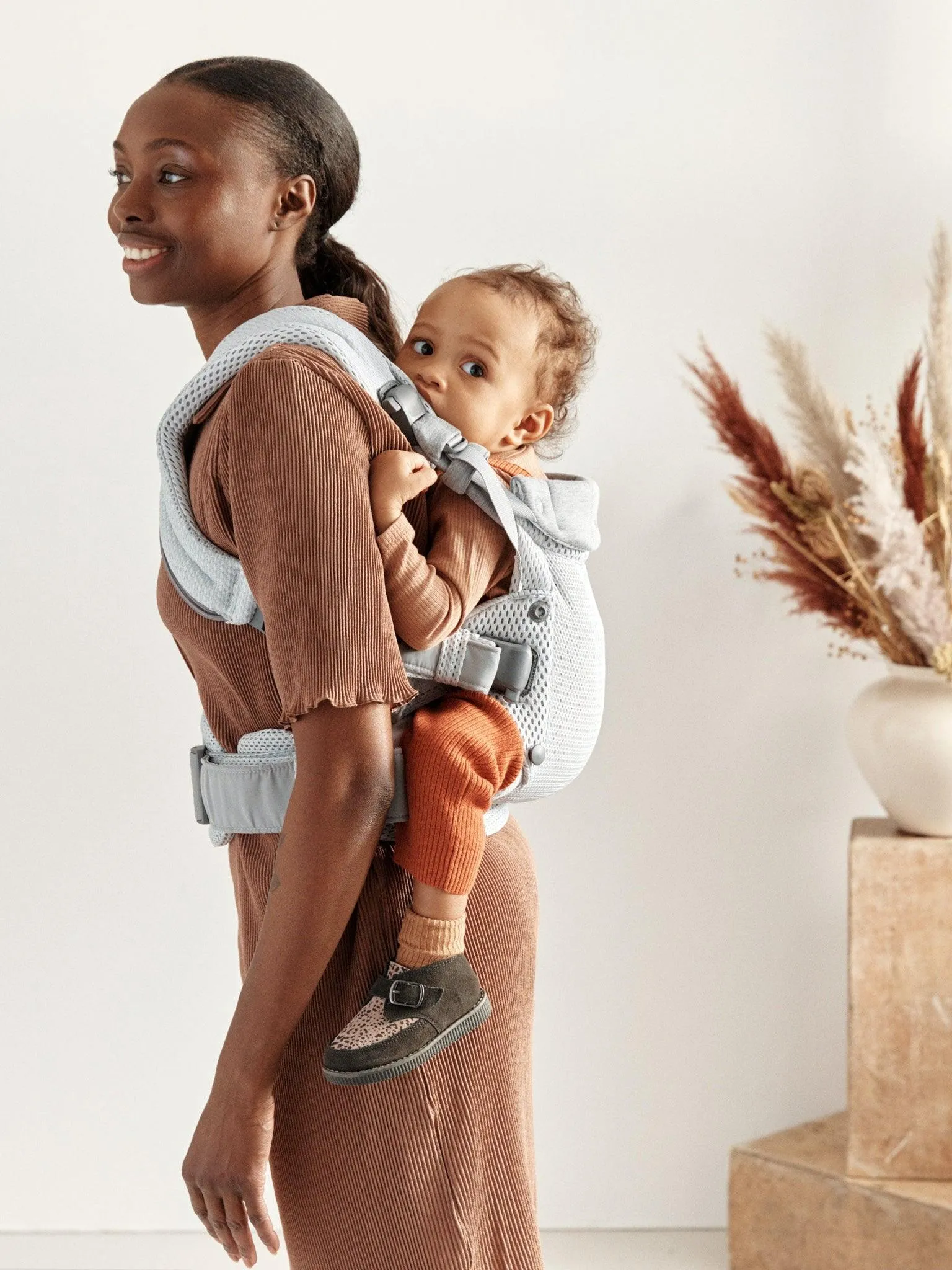 Baby Carrier Harmony - Silver 3D Mesh