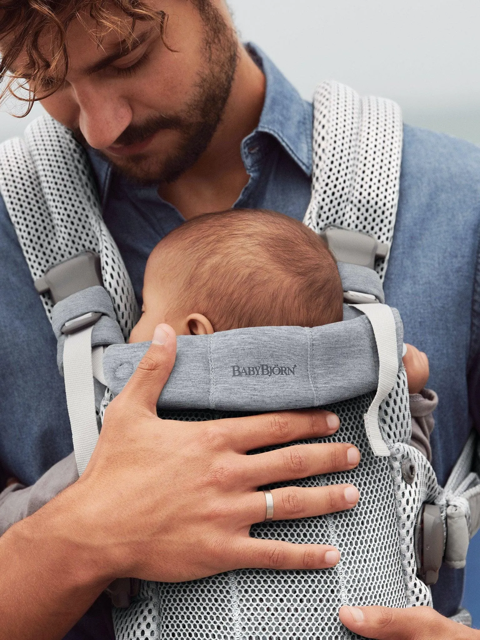 Baby Carrier Harmony - Silver 3D Mesh