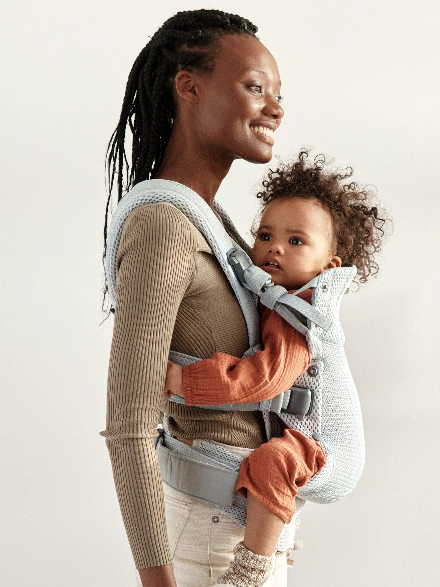 Baby Carrier Harmony - Silver 3D Mesh