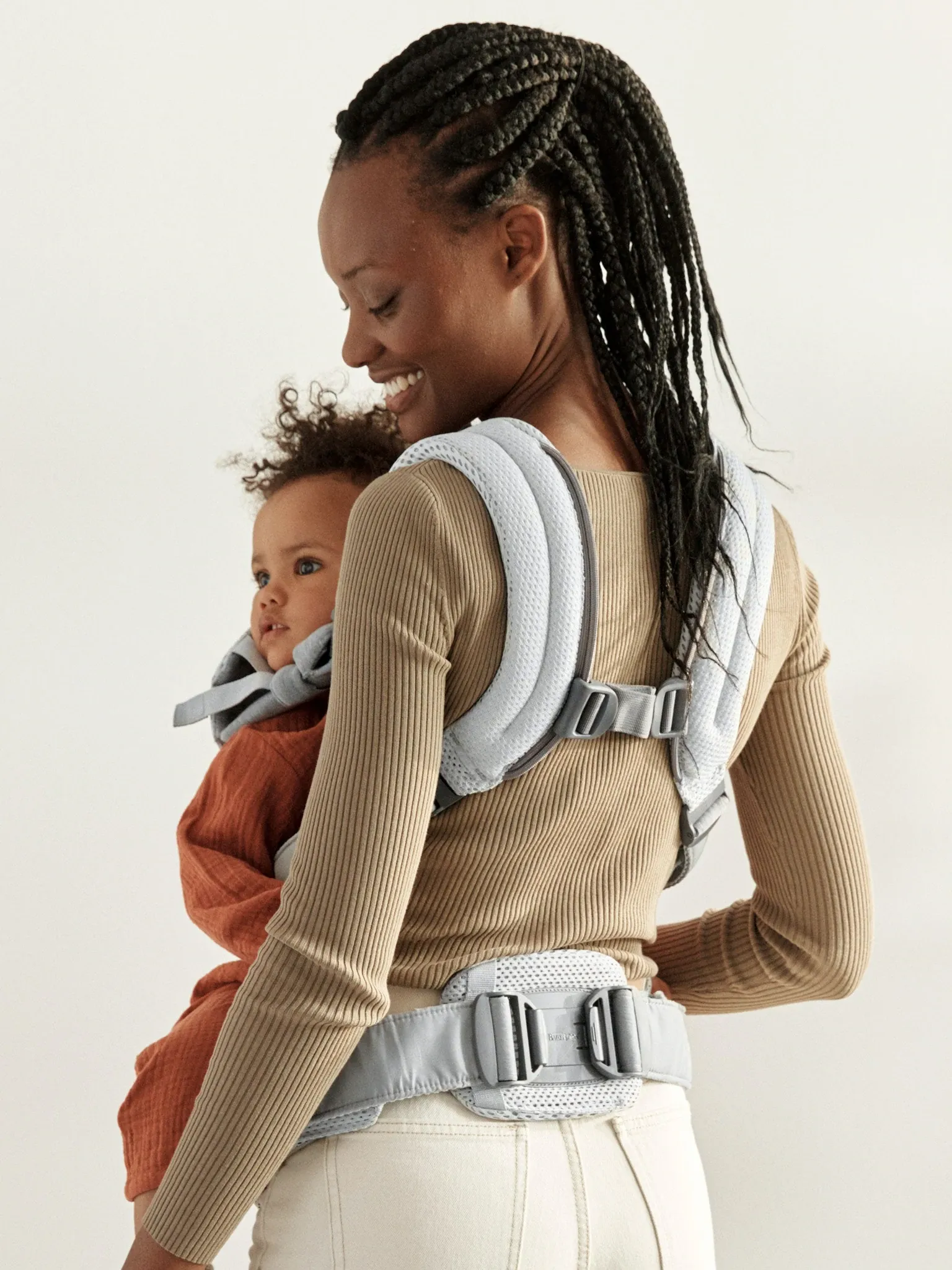 Baby Carrier Harmony - Silver 3D Mesh