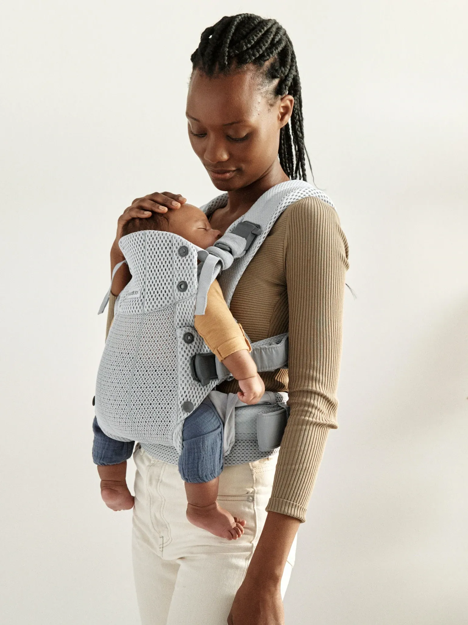 Baby Carrier Harmony - Silver 3D Mesh