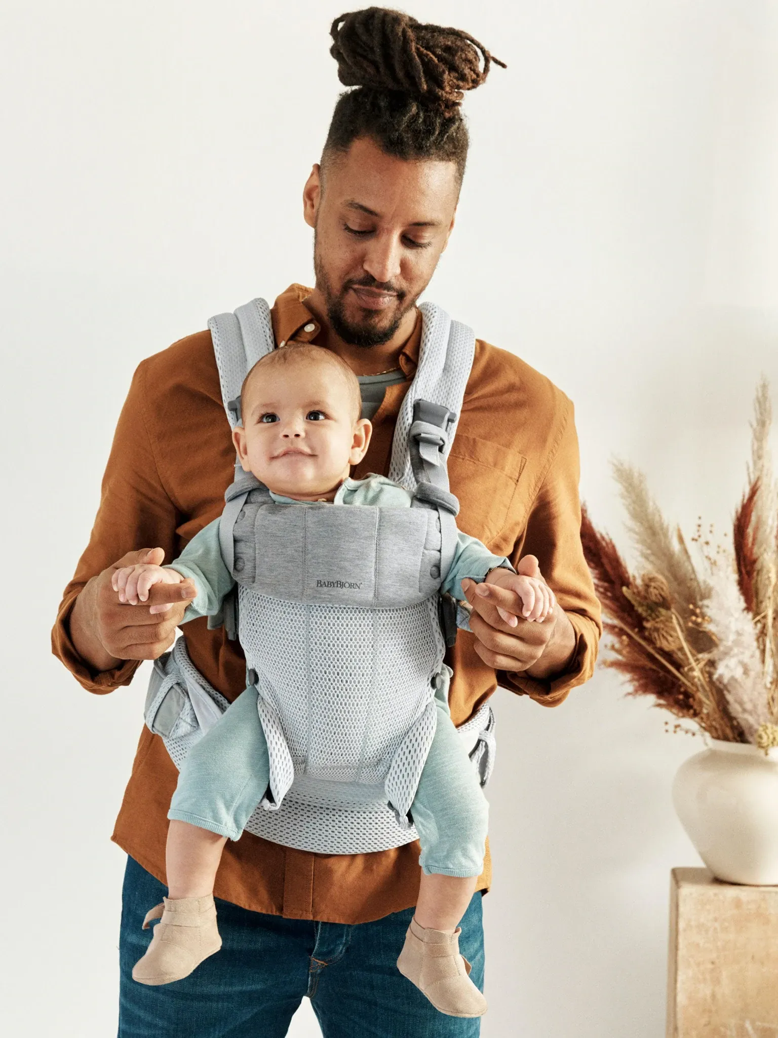 Baby Carrier Harmony - Silver 3D Mesh