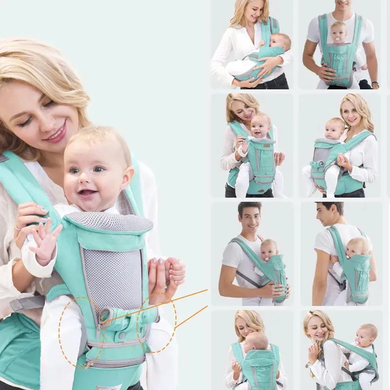 Baby Carrier - Infant Carrier with Hipseat, Rated Best Baby Carrier for 0-36 Months