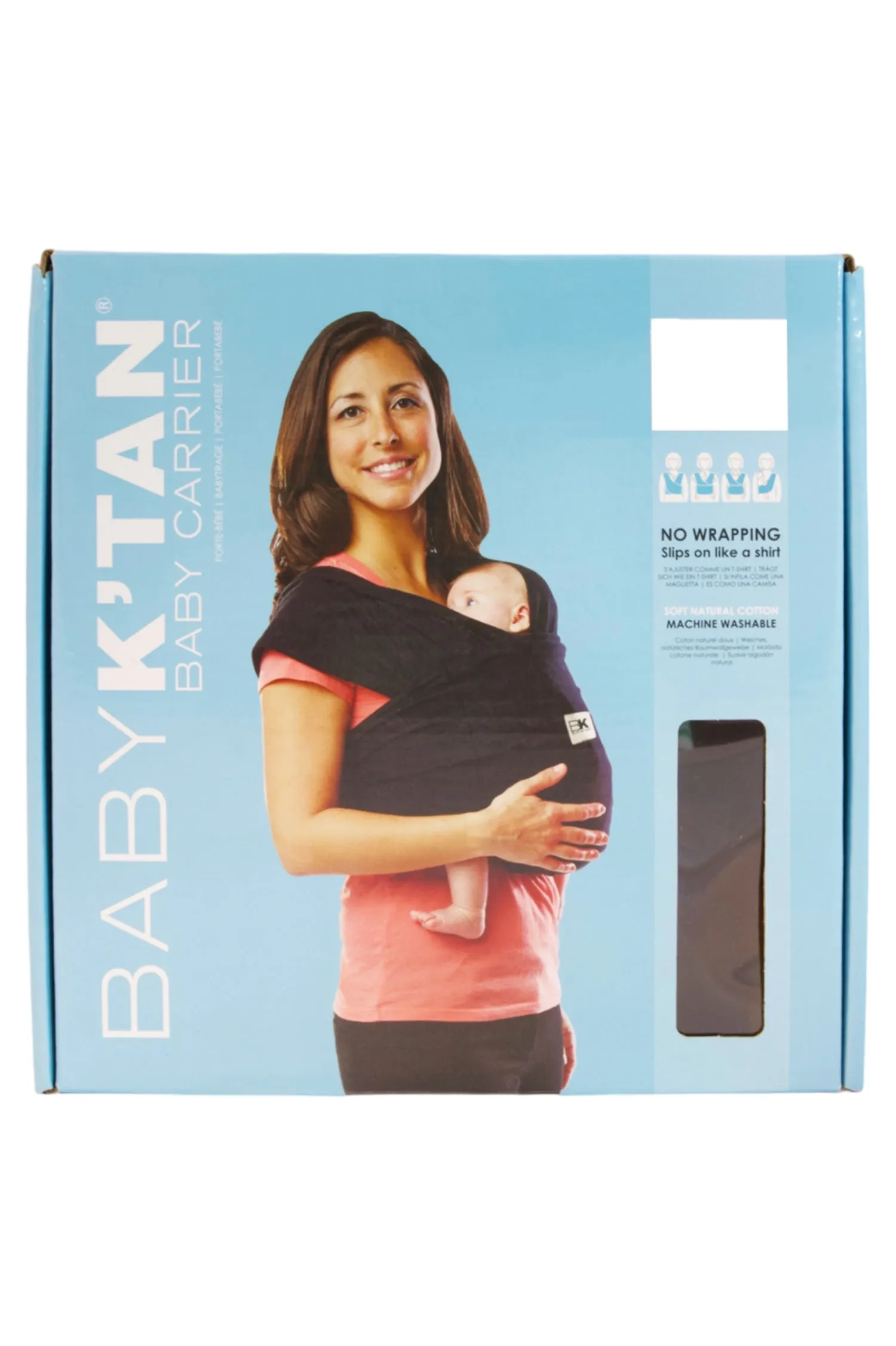 Baby K'tan Original Baby Carrier - Eggplant - S