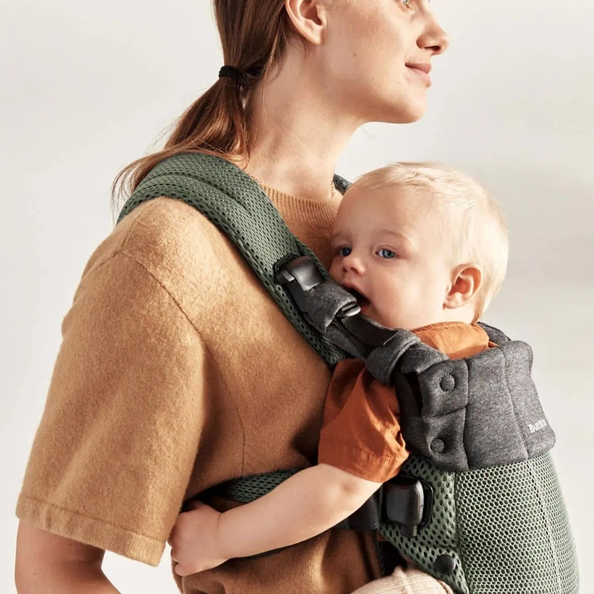 BabyBjorn Baby Carrier Harmony - Dark Green 3D Mesh