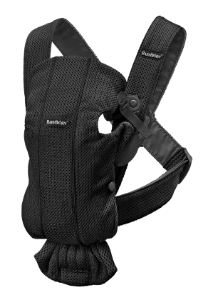 BabyBjorn Draagzak Mini 3D Mesh Zwart