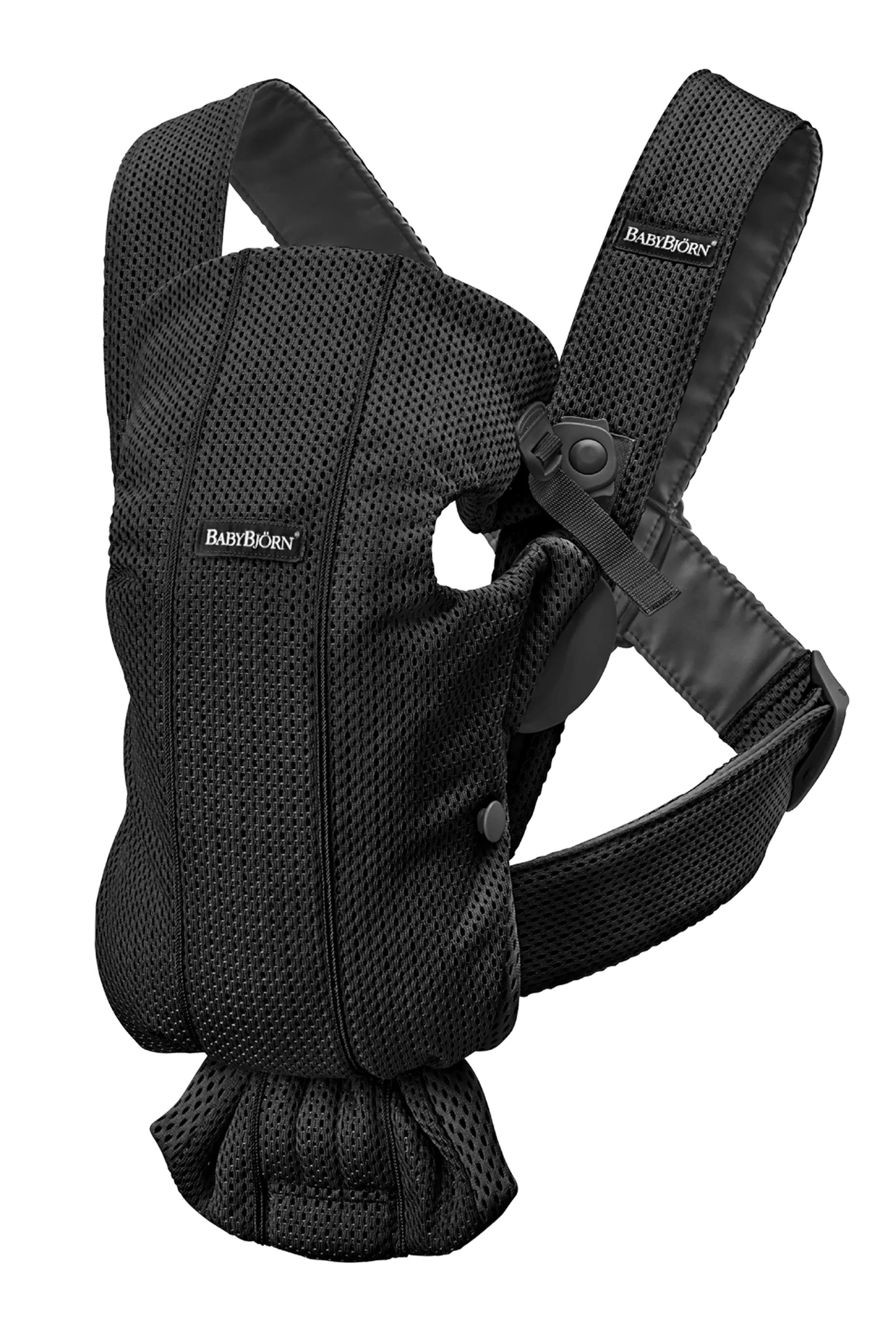 BabyBjorn Draagzak Mini 3D Mesh Zwart