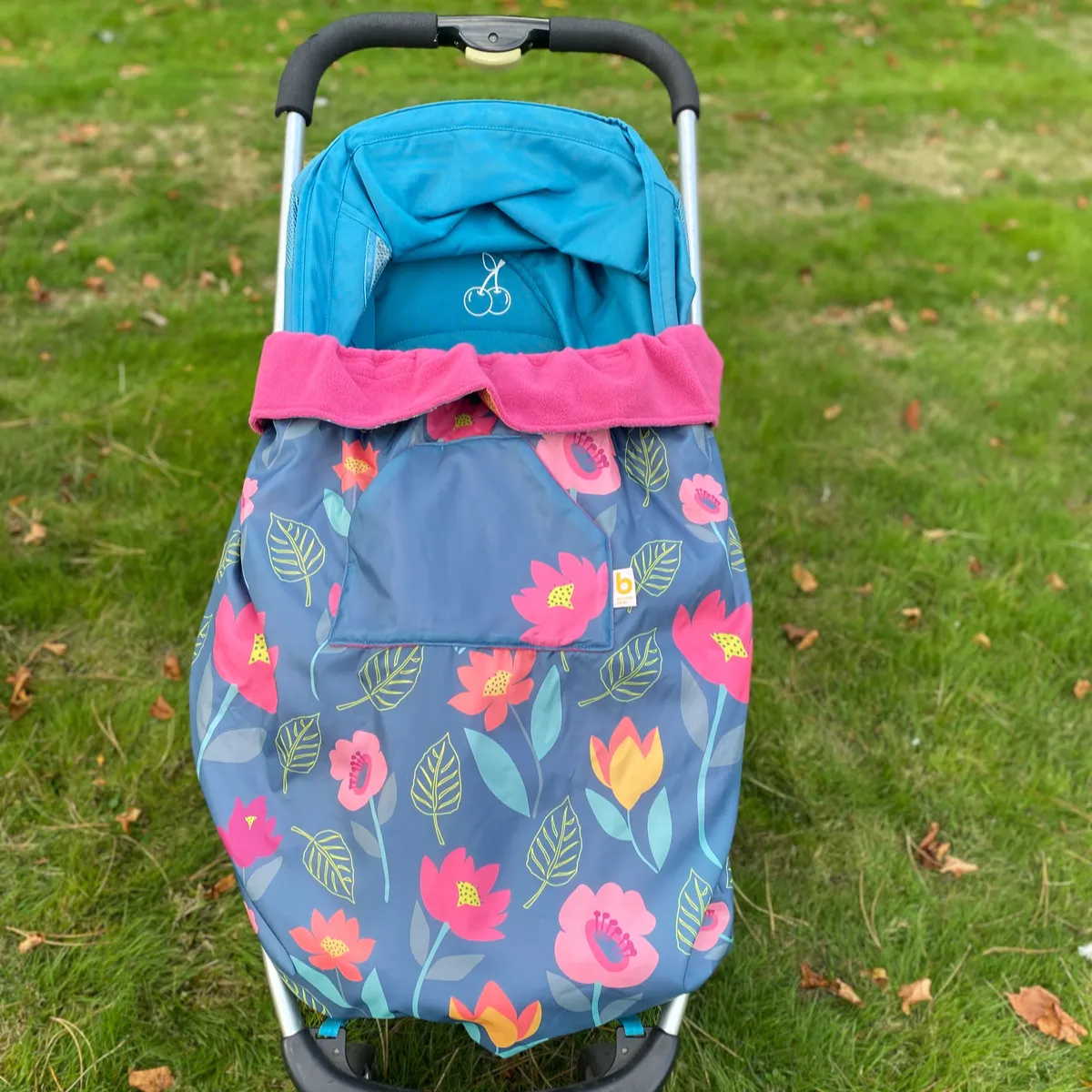 BabyWearing Fleece-lined Cover - MULTICOLOUR FLORAL