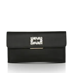 Badgley Mischka Women's Sarah Envelope Clutch in Black