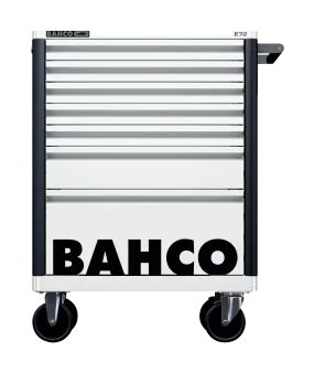 Bahco 1472K7WHITE E72 7 Drawer White Mobile Roller Cabinet