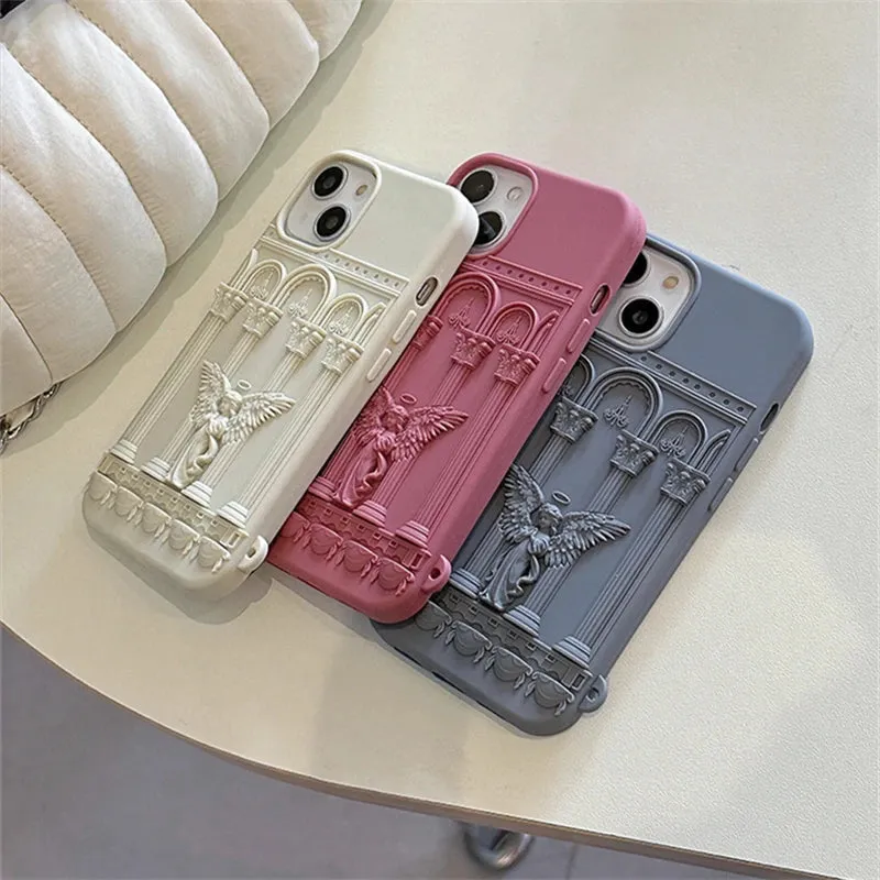 Baroque Angel iPhone Case