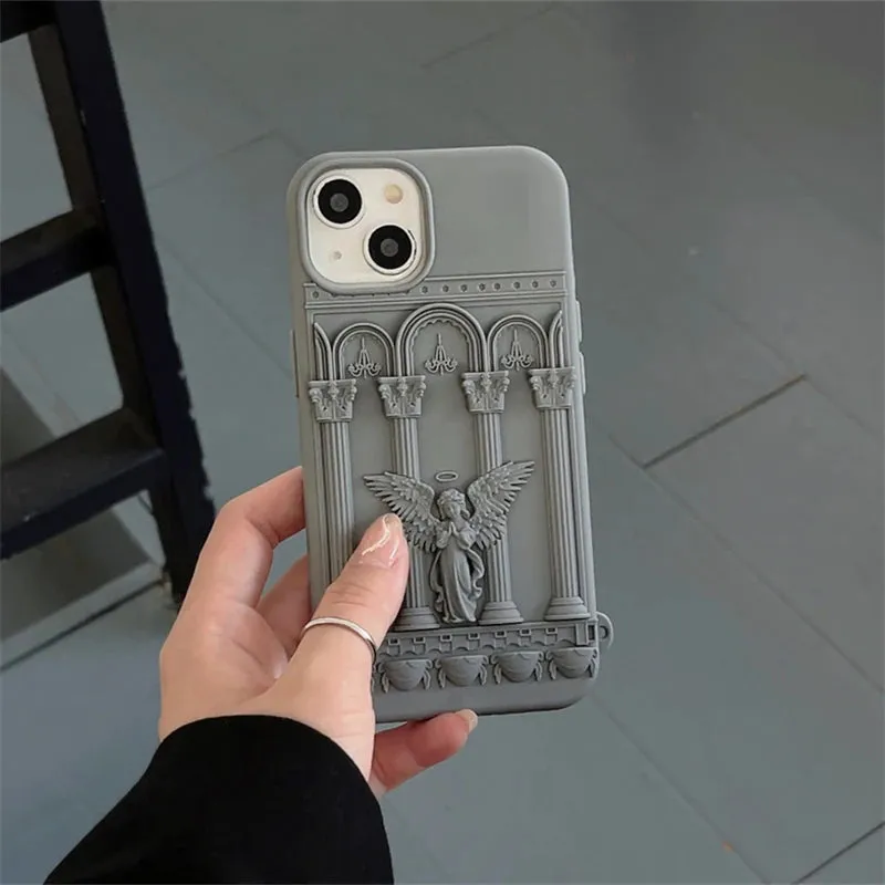 Baroque Angel iPhone Case