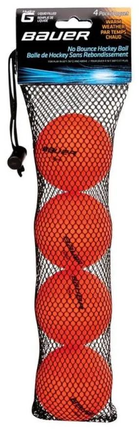 Bauer HydroG Balls Warm Orange (4-Pack)