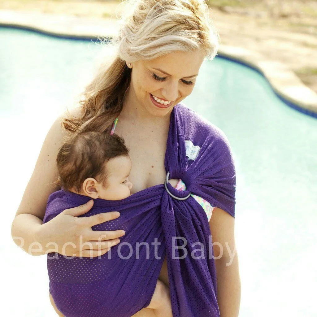 Beachfront Baby Water Ring Sling Paradise Plum