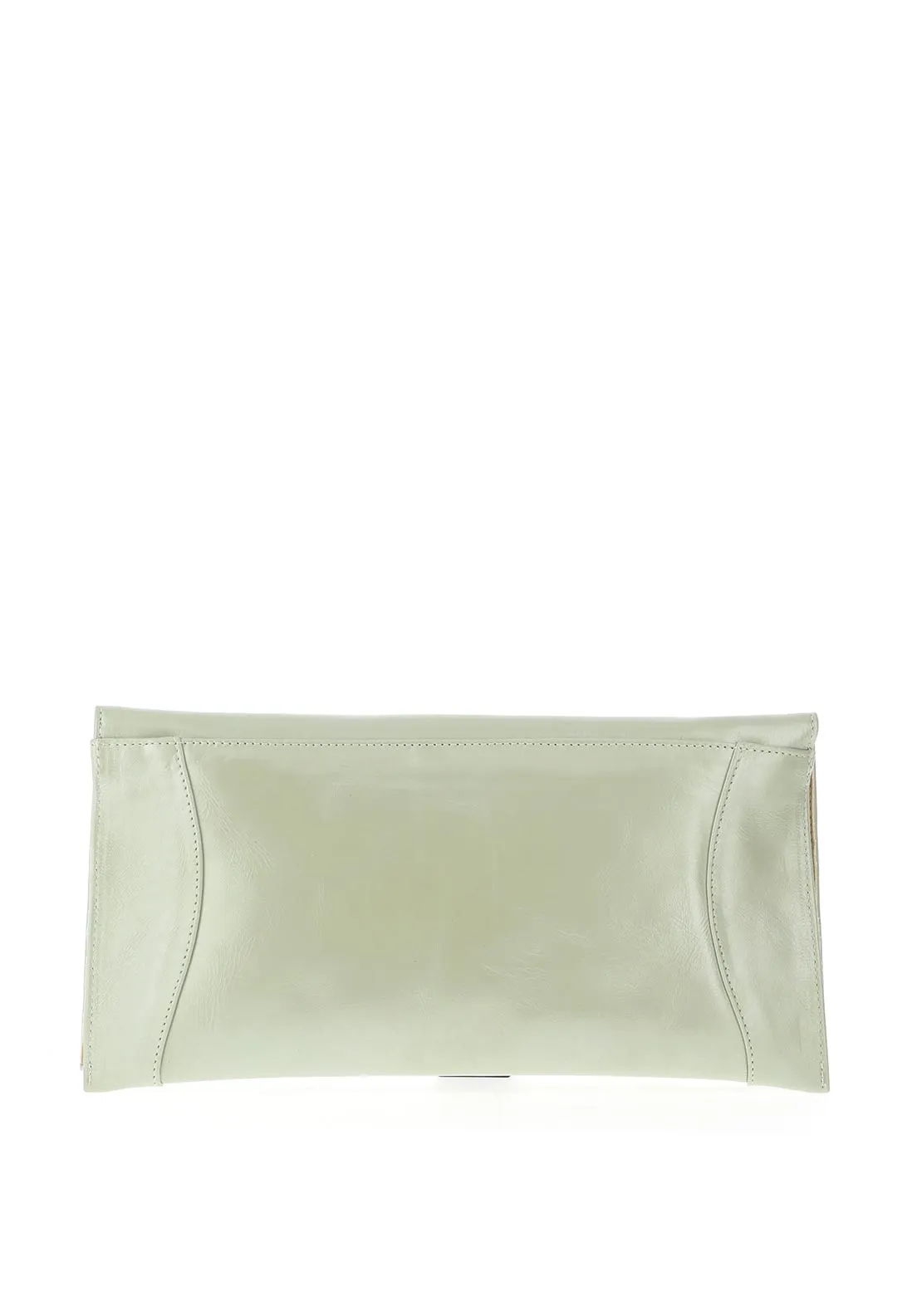 Bioeco by Arka Shimmer Clutch Bag, Mint