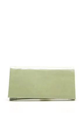 Bioeco by Arka Shimmer Clutch Bag, Mint