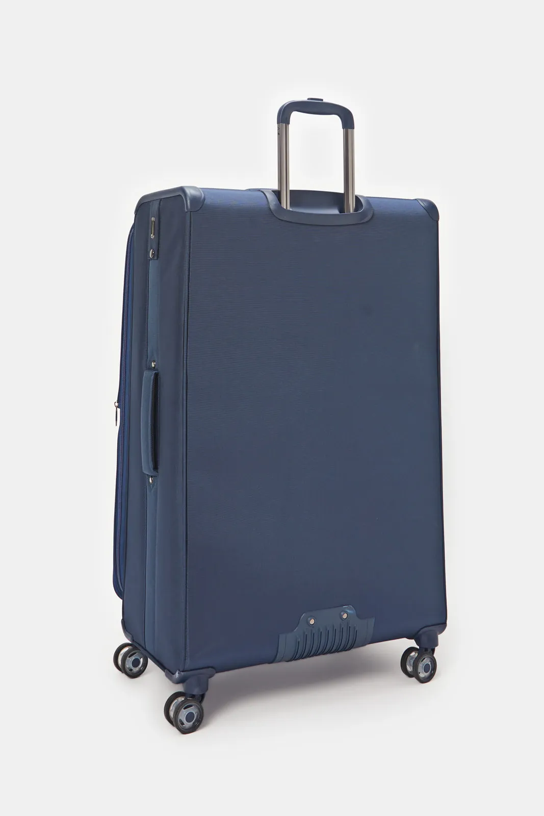 Blue Soft Trolley Luggage (32 Inch)