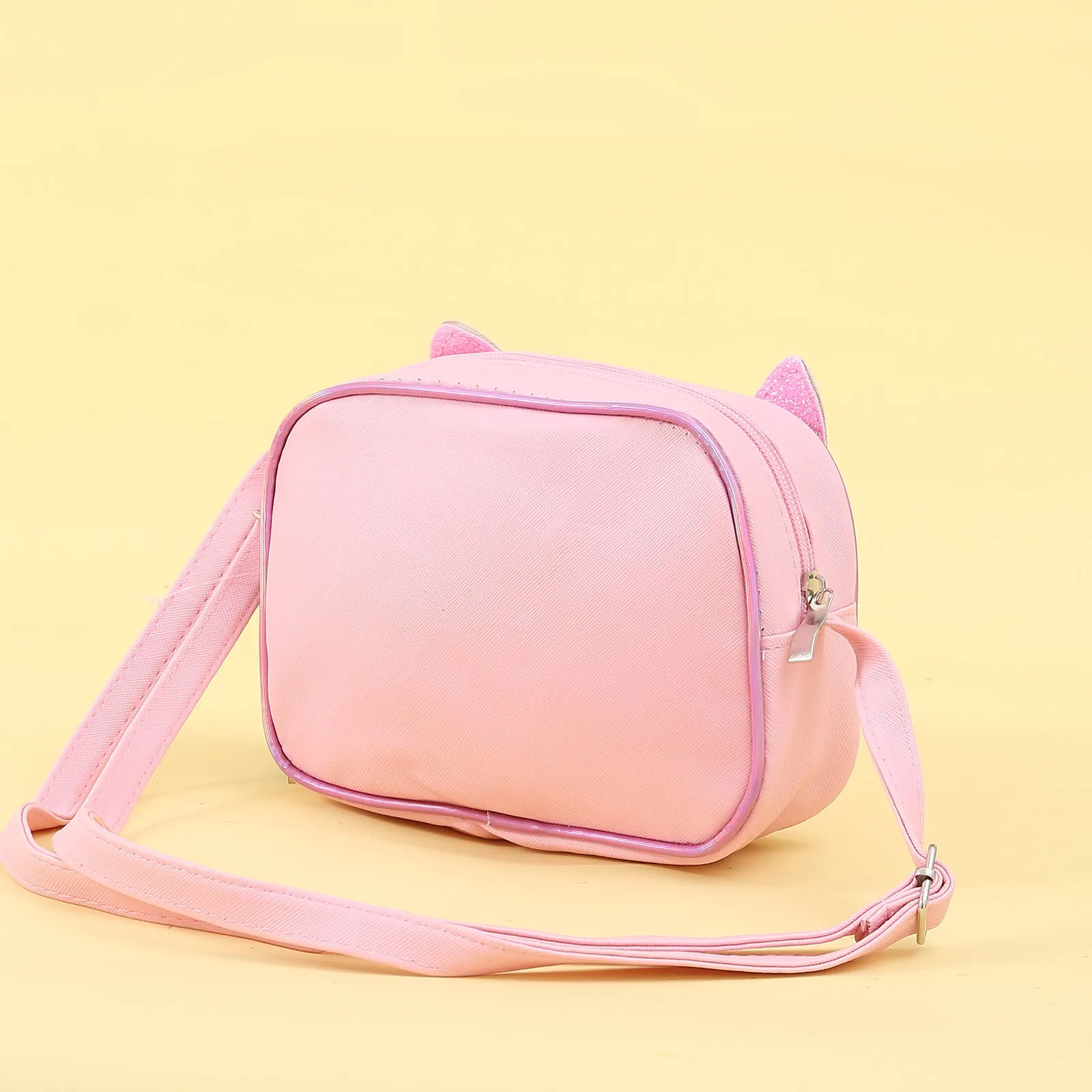 Blushing  Cat Side Sling Bag.