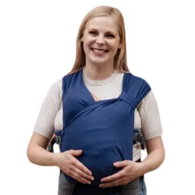 Boba Bliss Buckled Wrap Carrier v2 - Navy