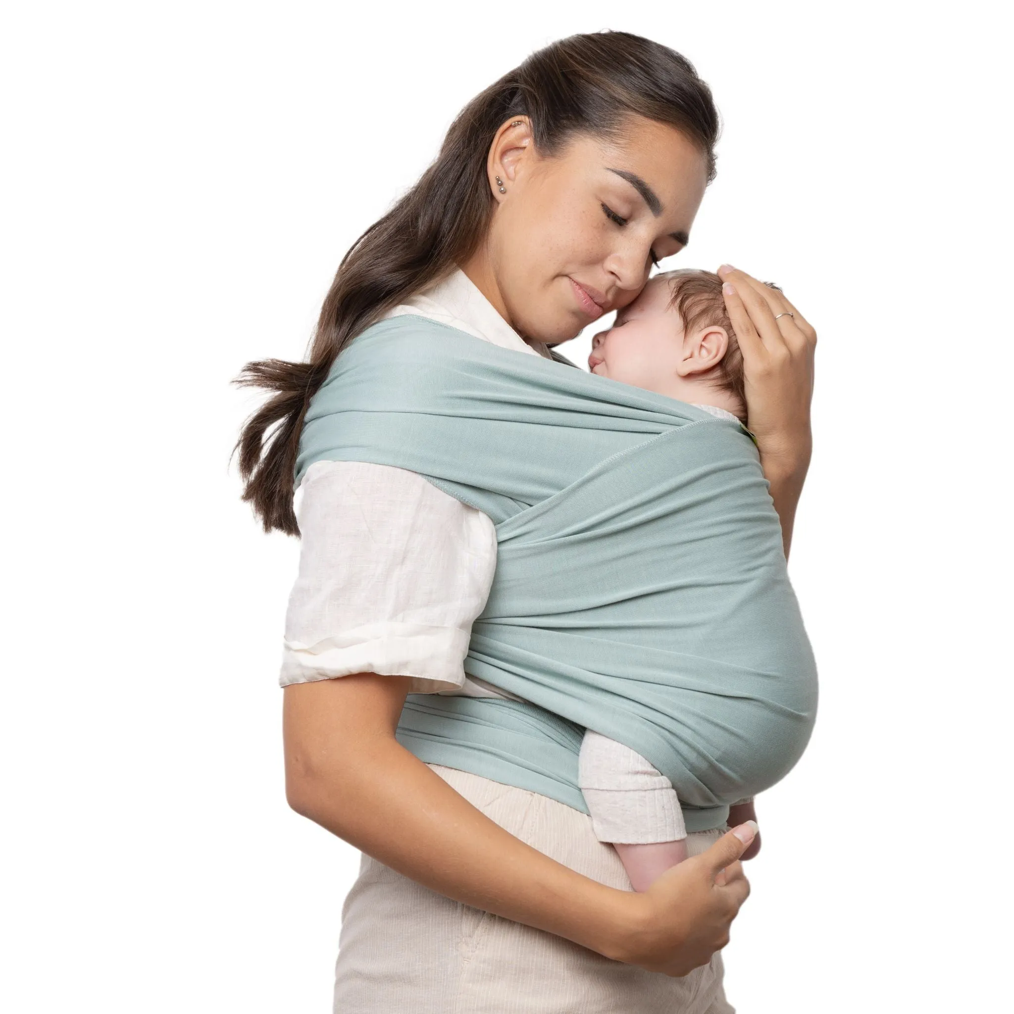 Boba Organic Serenity Wrap Baby Carrier - Celadon