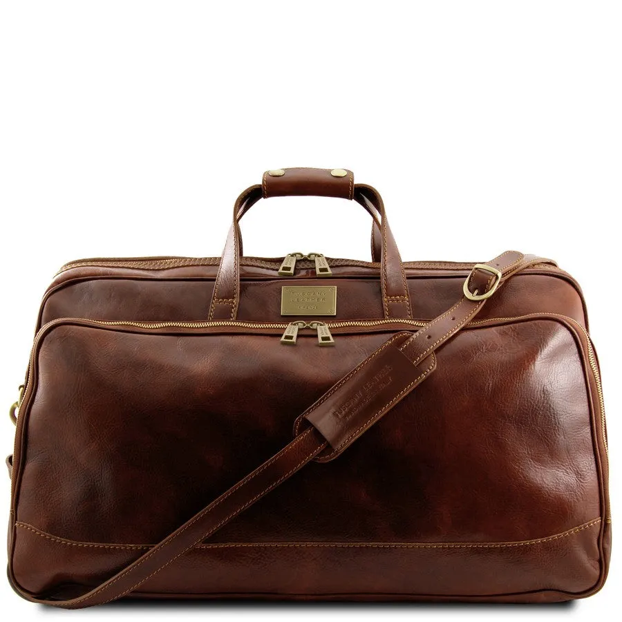 Bora Bora Large Leather Trolley Bag