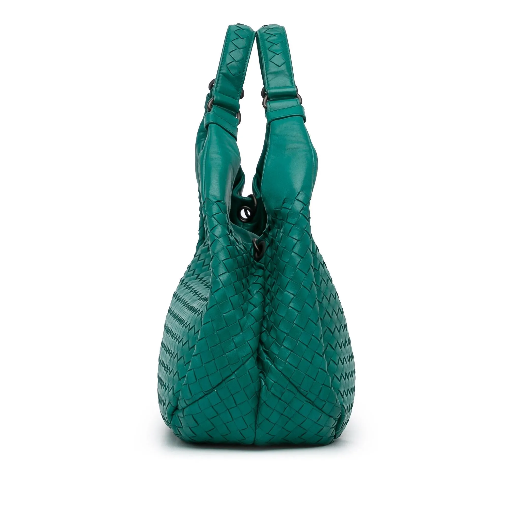 Bottega Veneta Intrecciato Campana Shoulder Bag (SHG-J0rF6L)