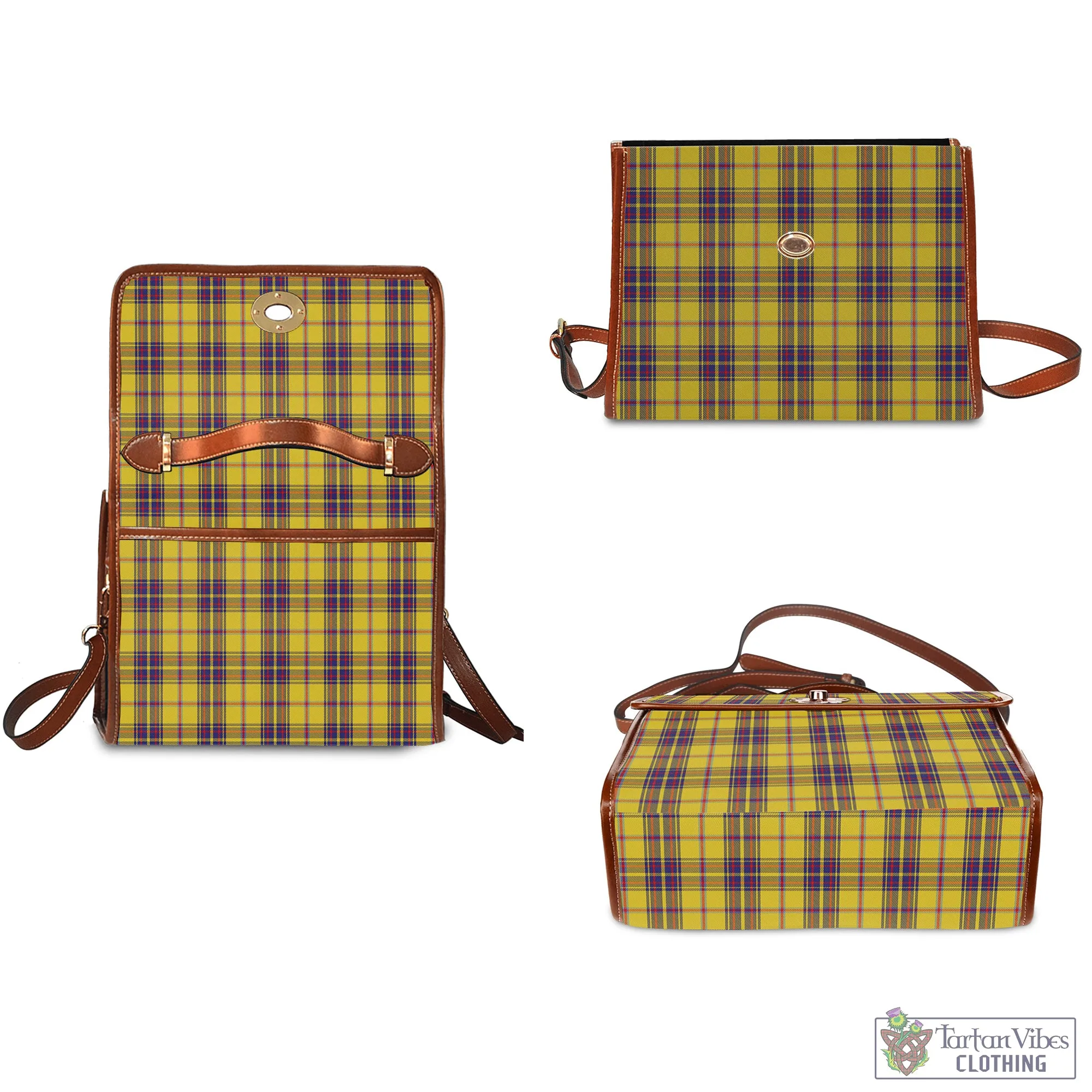 Bracken Tartan Waterproof Canvas Bag