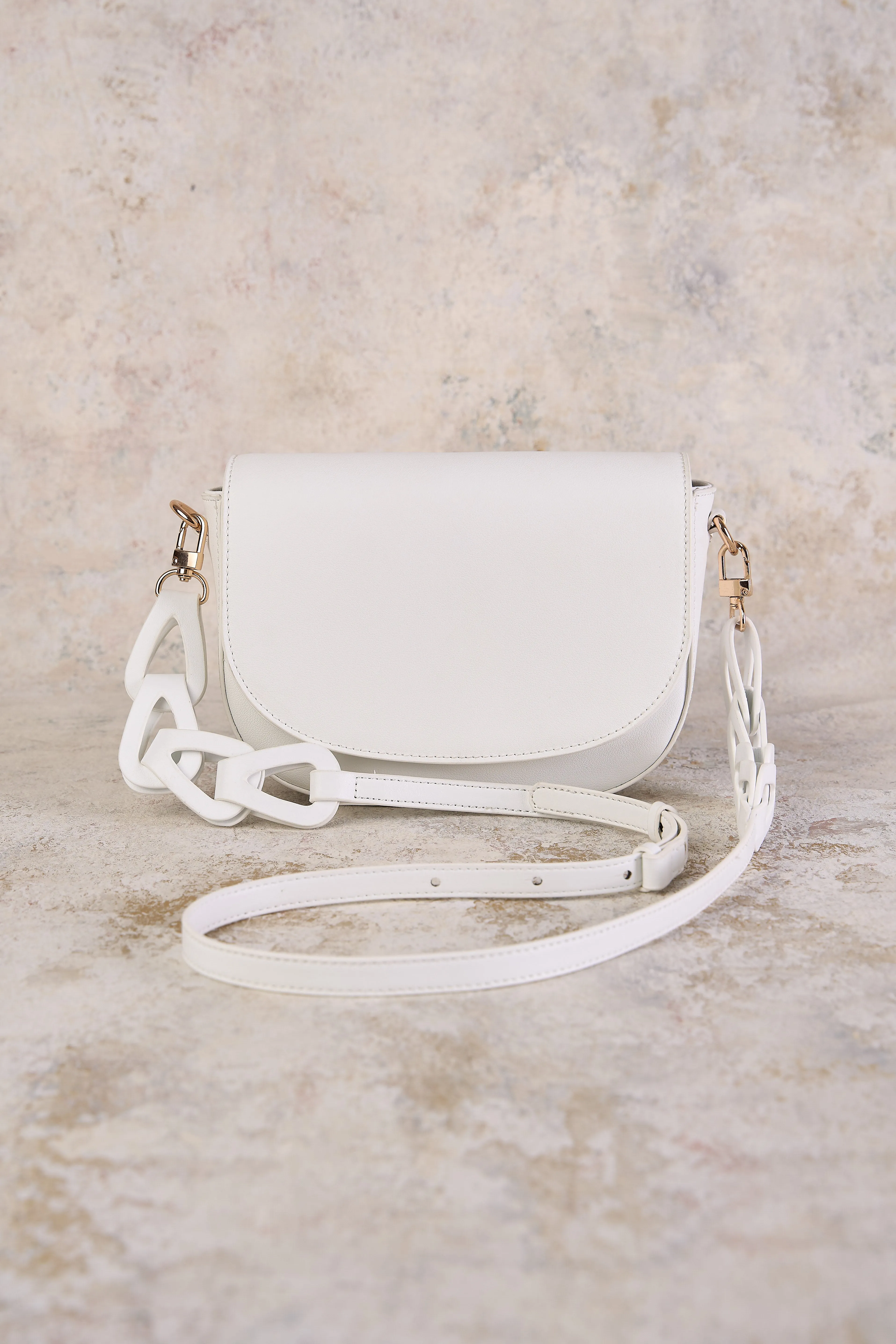 Braided Strap Crossbody Bag