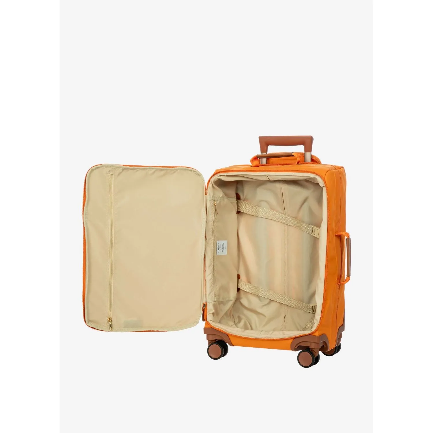 BRIC'S X-Travel 22" Carry On Luggage With Front Access Opening Spinner