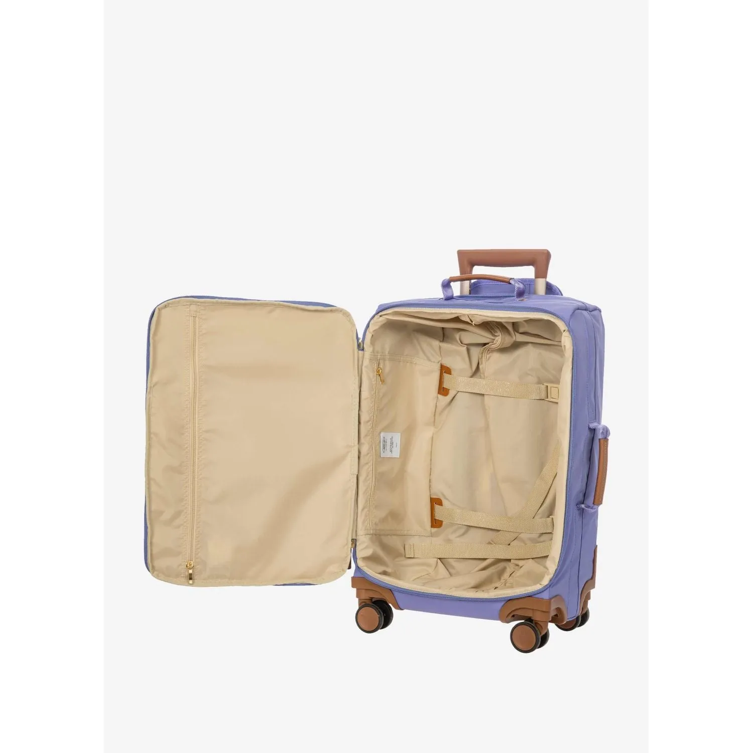 BRIC'S X-Travel 22" Carry On Luggage With Front Access Opening Spinner