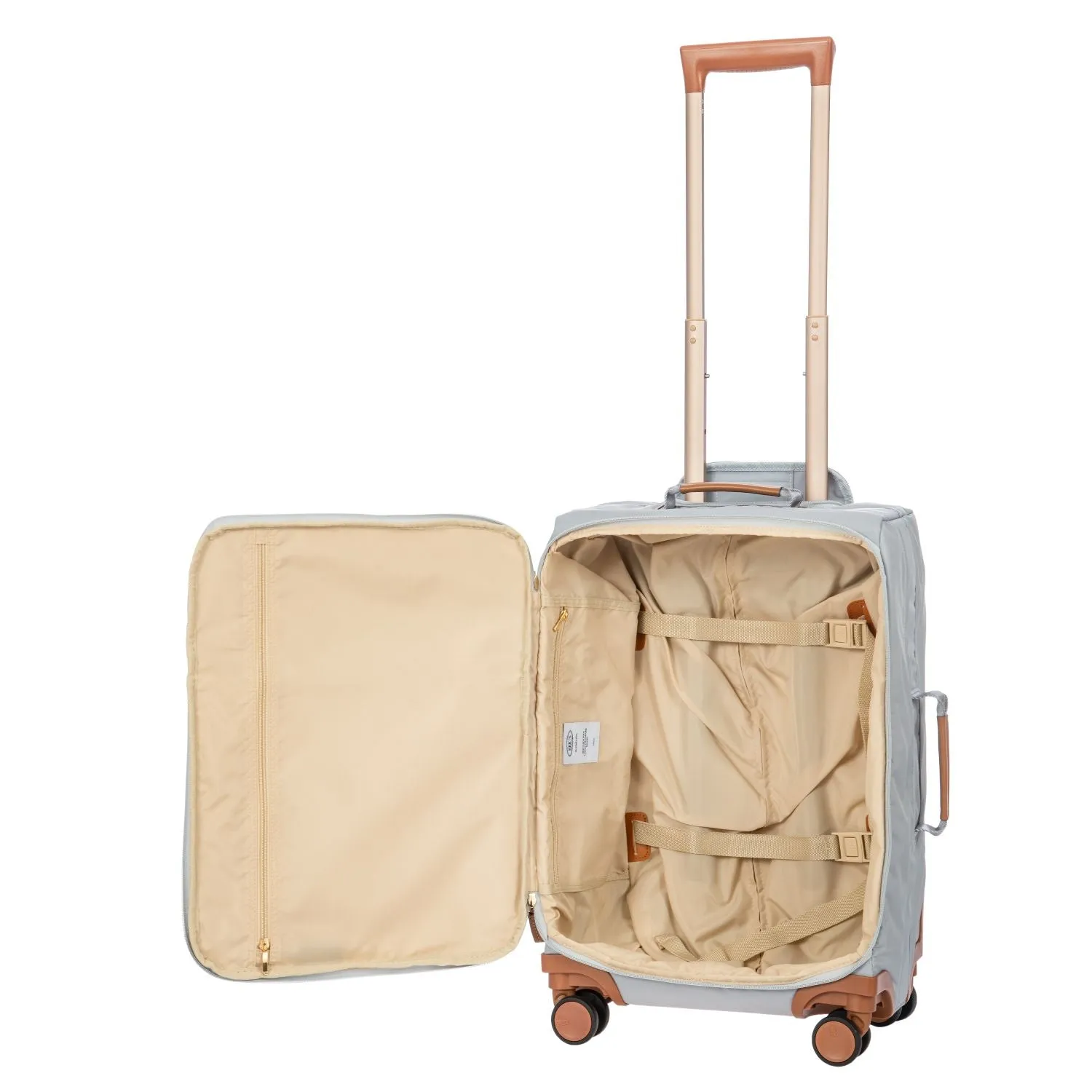 BRIC'S X-Travel 22" Carry On Luggage With Front Access Opening Spinner